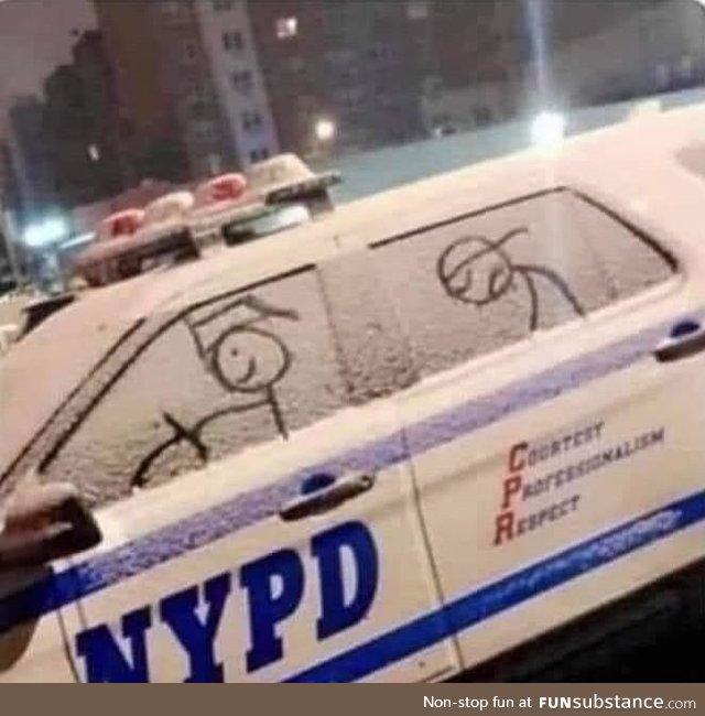 NYPD at it again