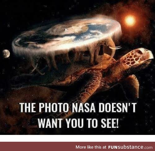 Actually, NASA lied to us