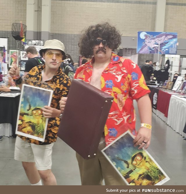 I found the greatest cosplay ever at Heroes Con