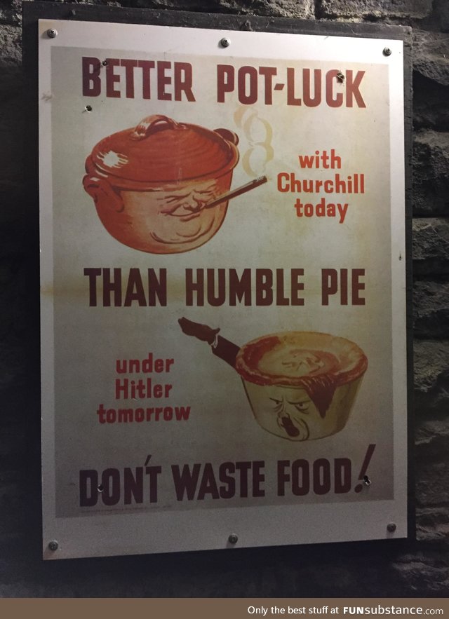 WW2 poster in GB