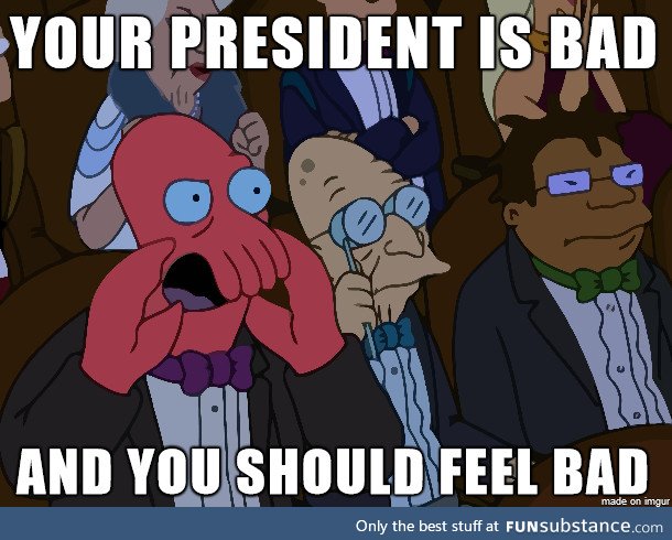 Need a sane president? Why not Zoidberg?