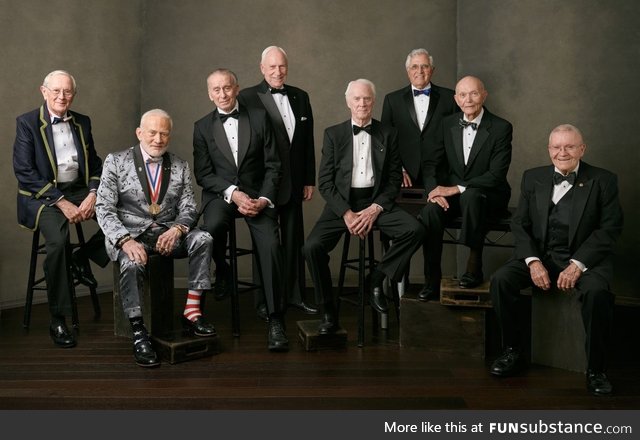 Buzz Aldrin in a fashion league of his own