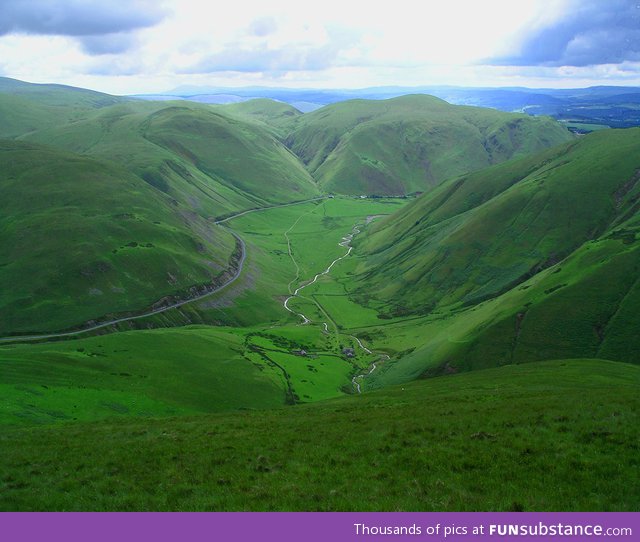 Scotland, the land of grass