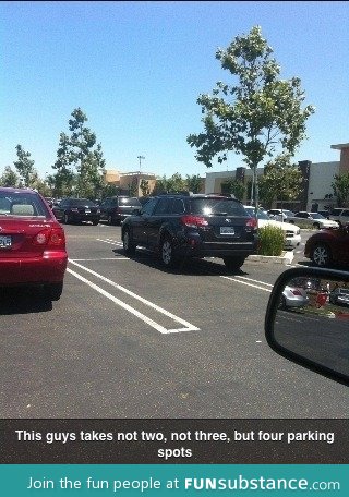 Parking douche