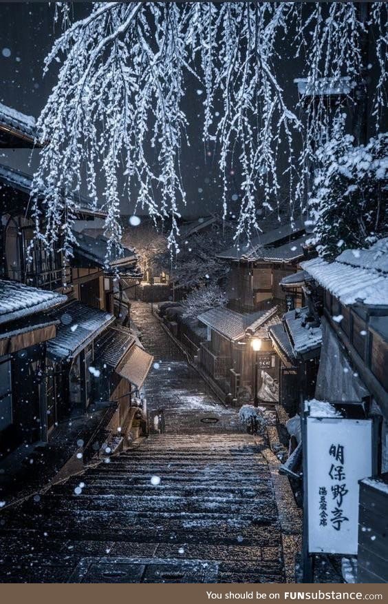 Winter in Japan