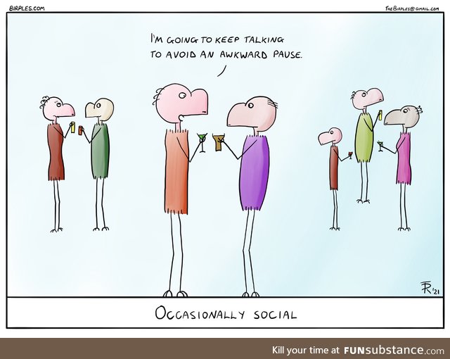 Occasionally social