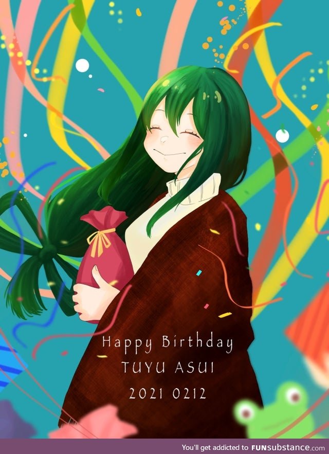 Froggo Fun #386/Froppy Friday - Happy Birthday, Best Frog-Girl!