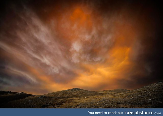 Rocky Mountain National Park on Oct 1st 2020, Cameron Peak Fire Smoke