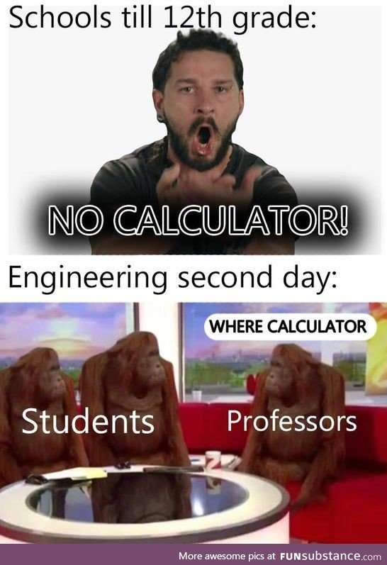 As an engineering student at uni, this is accurate