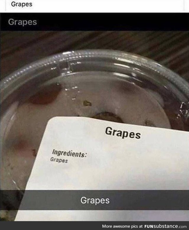 Grapes.