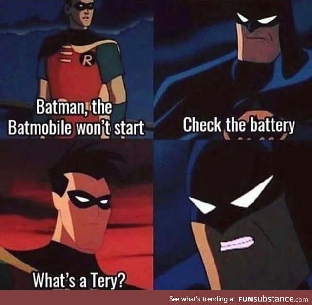 Bat Tery. Search for it