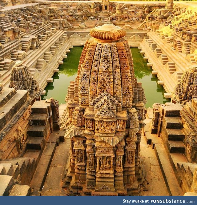 Modhera Sun Temple, built around 10th-century Chaulukya dynasty