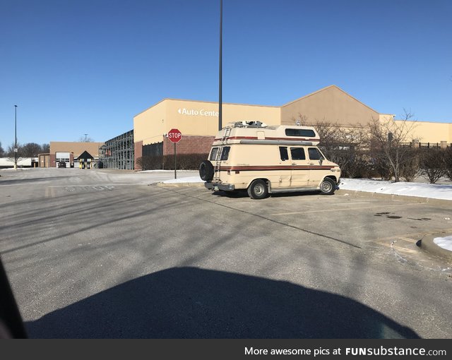 Uncle Rico was at Wally World today