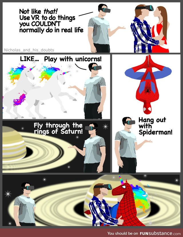 Virtual reality [OC]