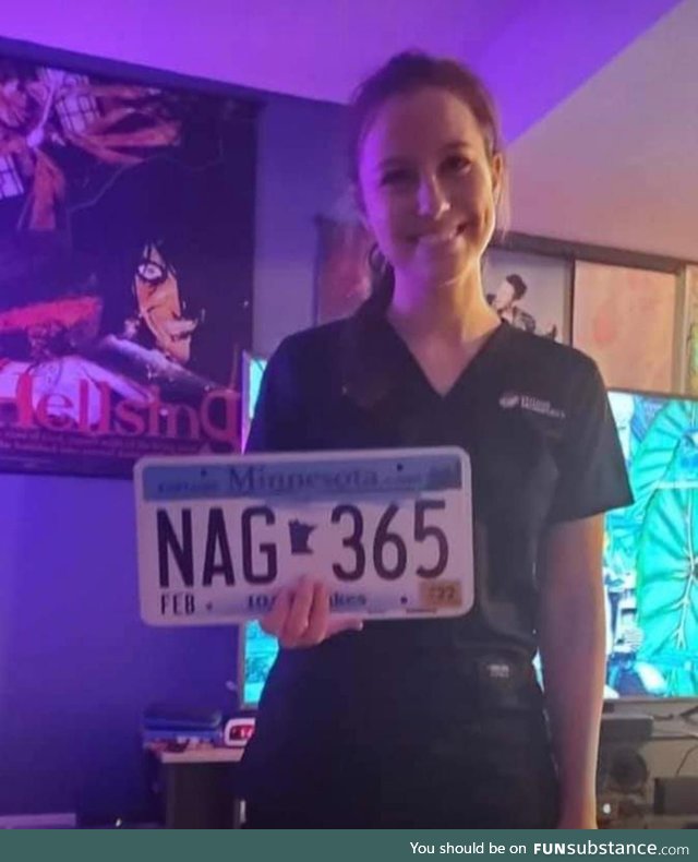 The perfect license plate doesn't exis-