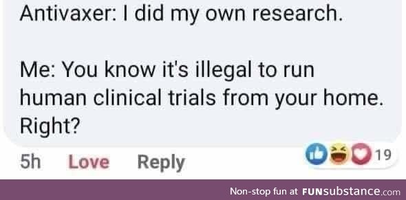 Anti-anivaxxer argument