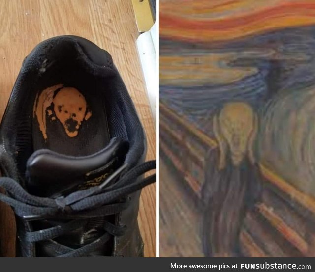 I'm gonna hang this shoe on my wall.. It's as good as art