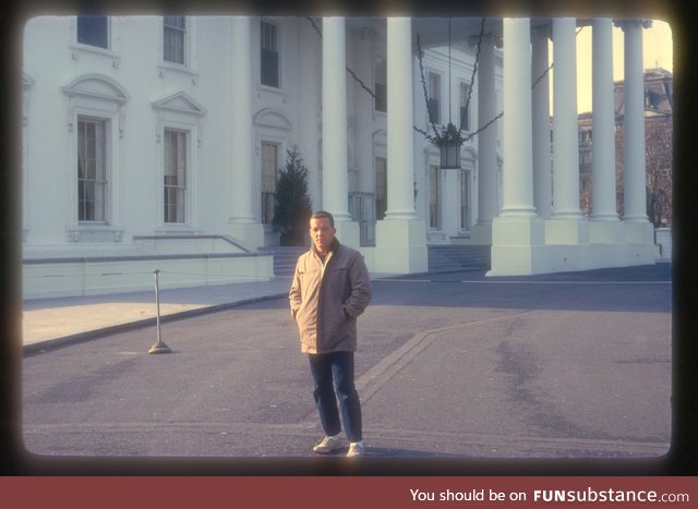 This is how close you could get to the White House in 1964