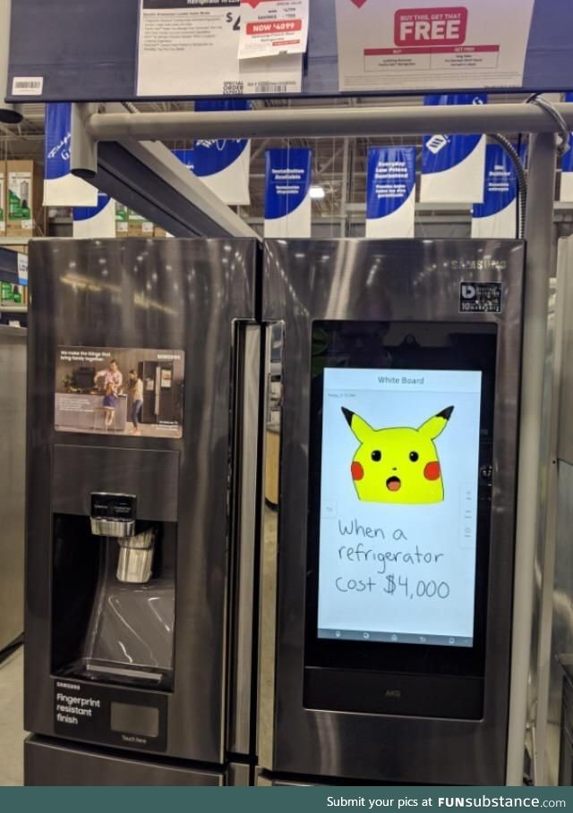 Self-aware fridge