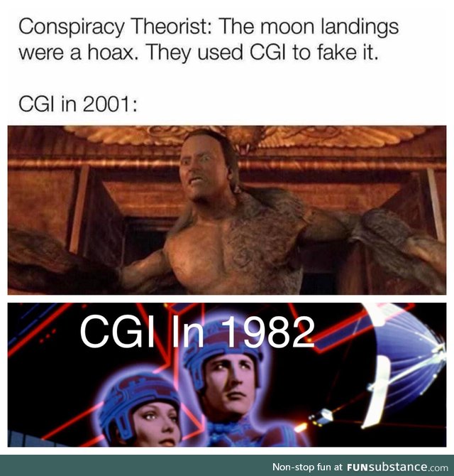 Moon landings were a hoax