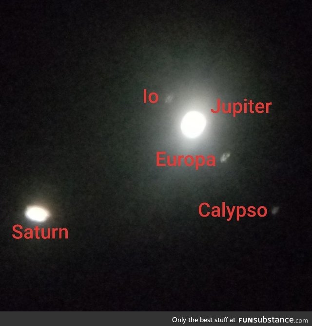 Jupiter and Saturn