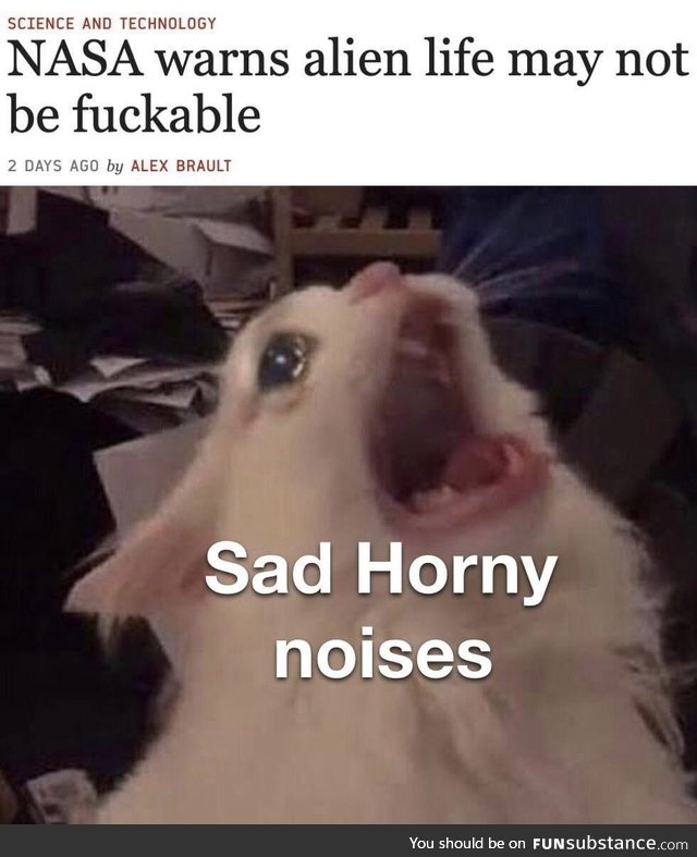 Very sad noises