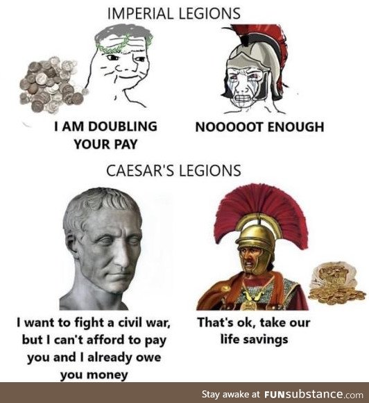 Anything for you Caesar