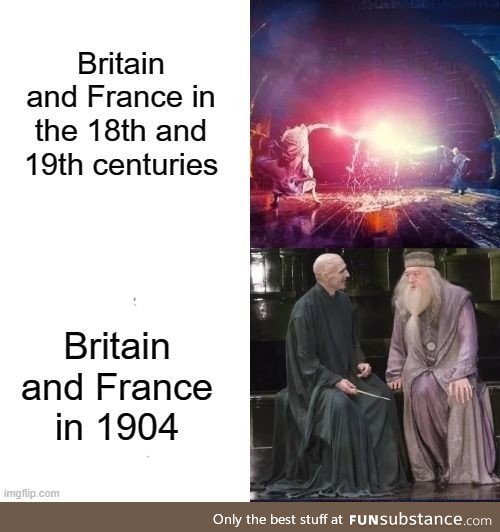 Britain and France are allies?! What kind of sorcery is this?!