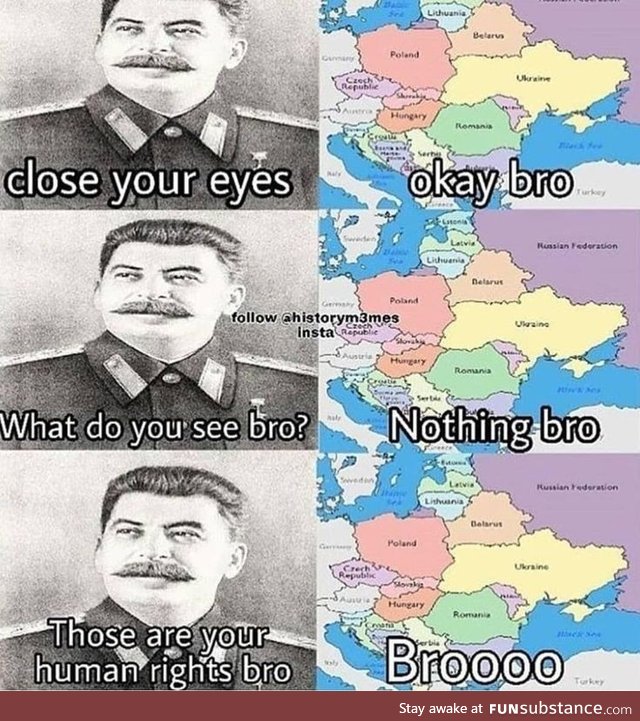 Stalin was a meanie