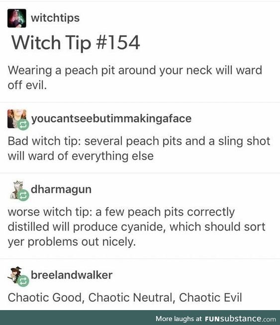 Witchcraft for your defense and attacc needs