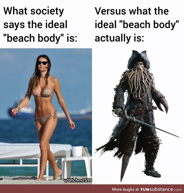 Reject bikinis. Embrace cursed captains