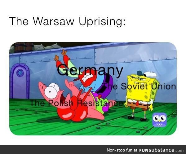 The Polish did fight hard though