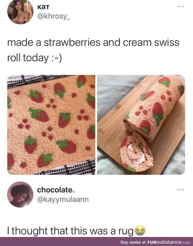 Duel purpose swiss rolls