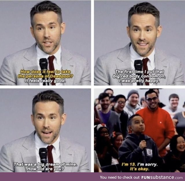 Ryan Reynolds is a legend