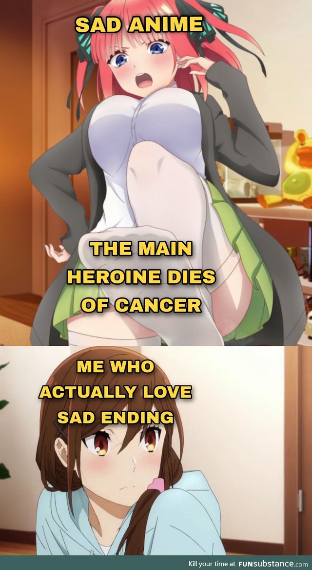 Sad ending is better imo