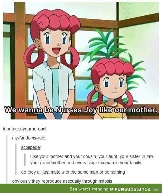 Nurse joy: The truth