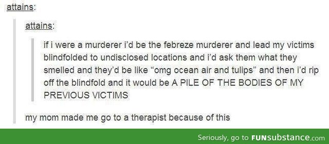 Febreze murderer