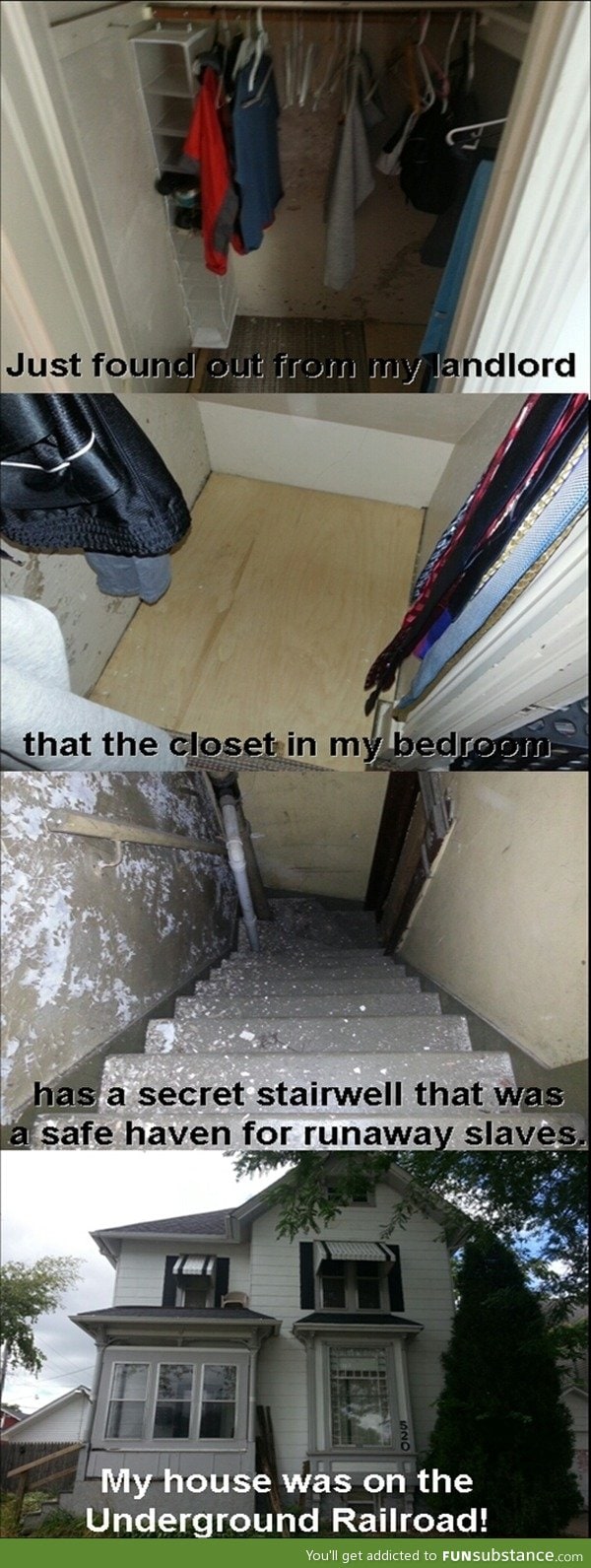 Interesting closet