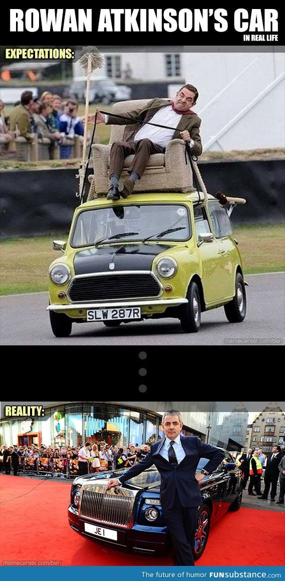 Mr bean's car