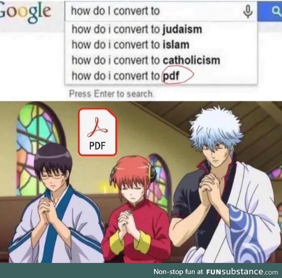 Our lord and savior PDF-chan