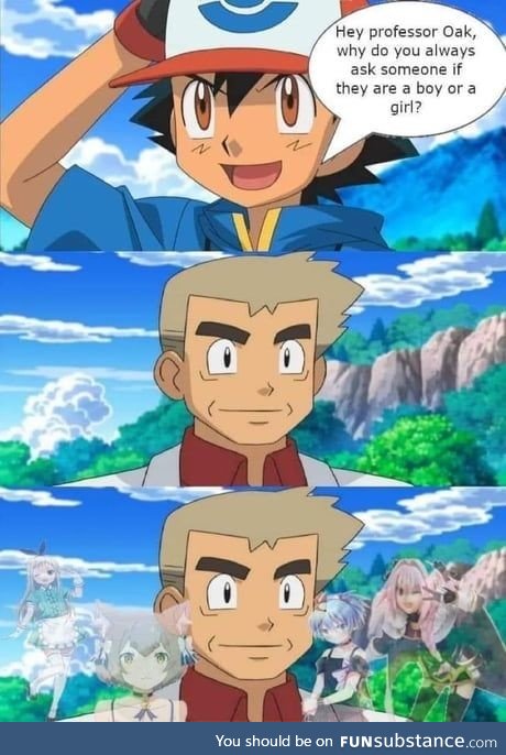 Professor Oak is a ler