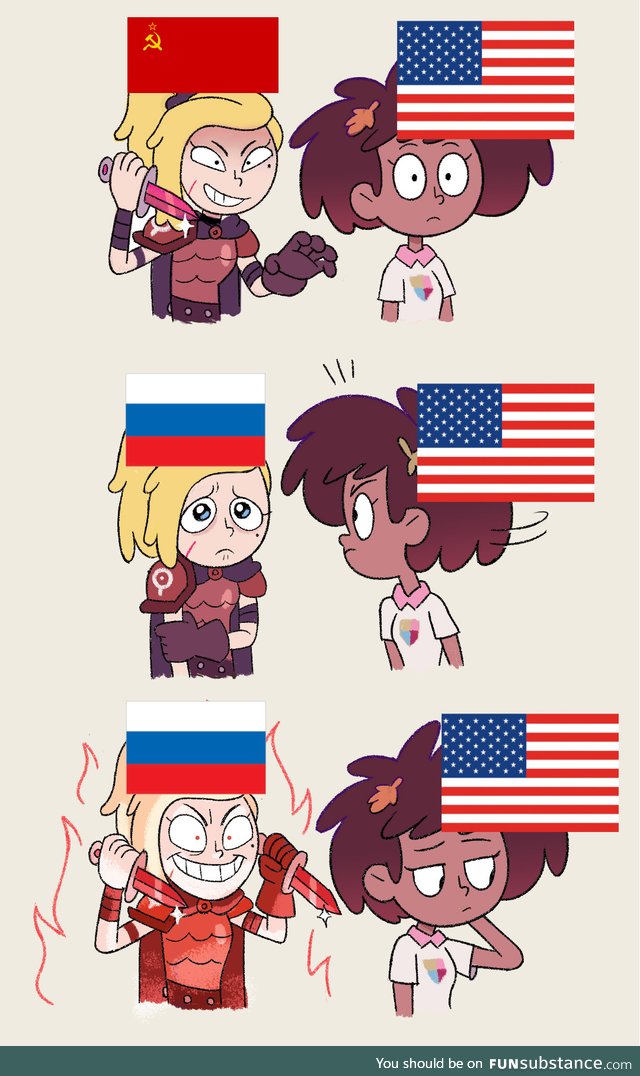 Oh, those russians!