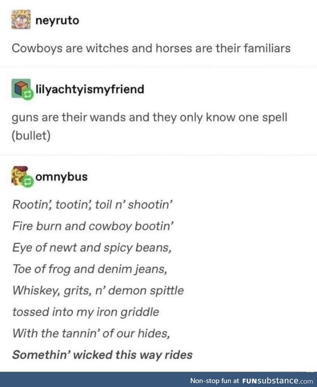 Cowboy mysticism is thriving