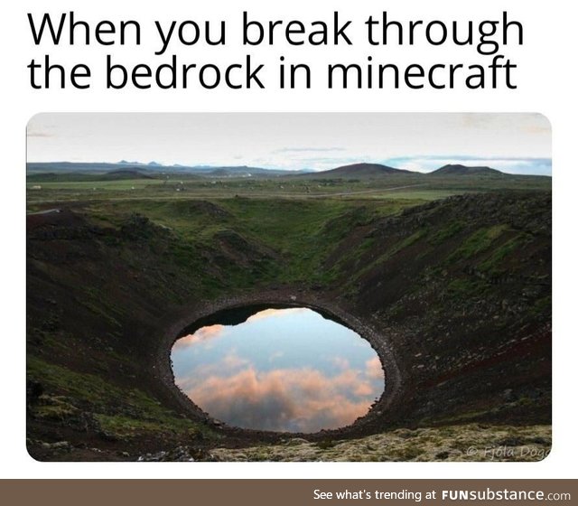 Minecraft meme