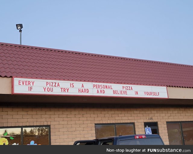 Sign at my local pizzeria