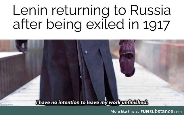 The Tzar can not be allowed to exist