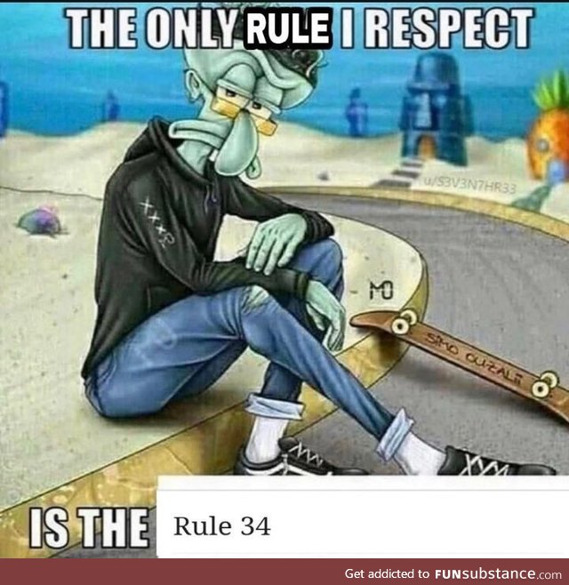 Squidward badass