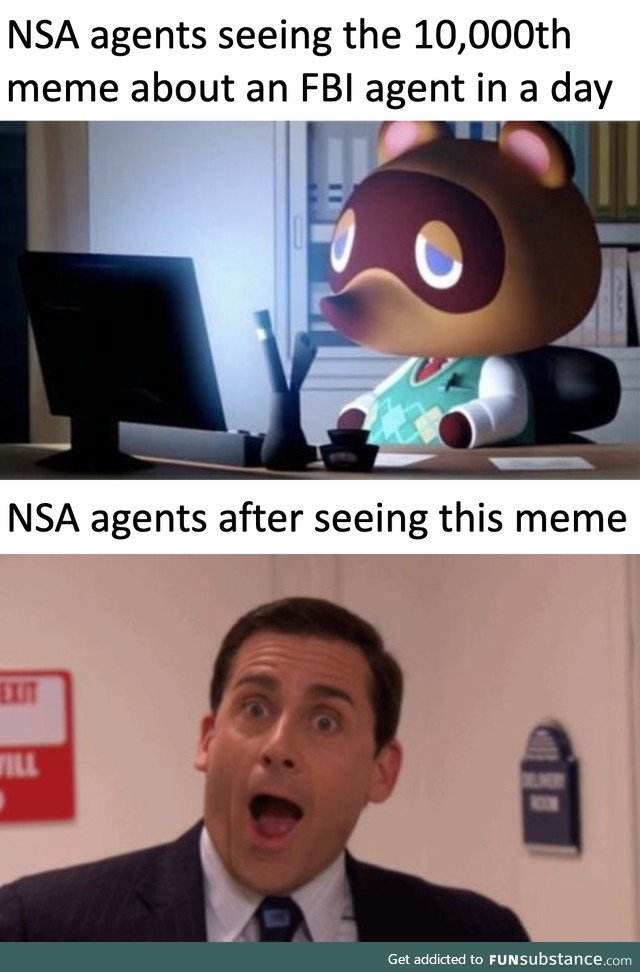 Its NSA not FBI