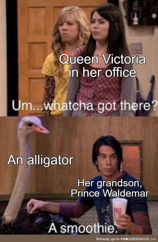 It was his pet alligator