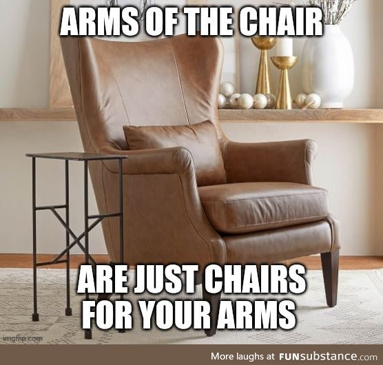 That's Just the Chair-y on Top